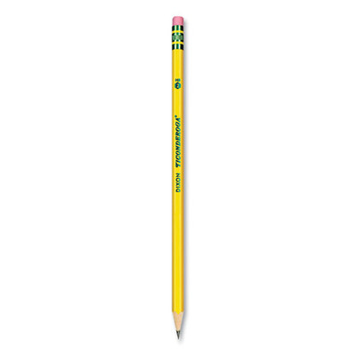 Pre-sharpened Pencil, Hb (#2), Black Lead, Yellow Barrel, Dozen