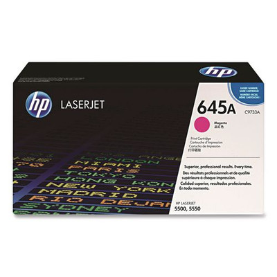 Hp 645a, (c9733a) Magenta Original Laserjet Toner Cartridge