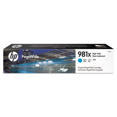 Hp 981x, (l0r09a) High-yield Cyan Original Pagewide Cartridge