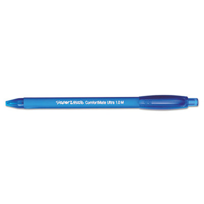 Comfortmate Ultra Ballpoint Pen, Retractable, Medium 1 Mm, Blue Ink, Blue Barrel, Dozen Comfortmate Ultra Ballpoint Pen, Retractable, Medium 1 Mm, Blue Ink, Blue Barrel, Dozen