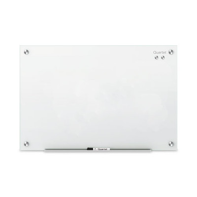 Infinity Magnetic Glass Marker Board, 24 X18, White