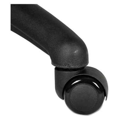 Dual Wheel Hooded Casters, B Stem, 2" Caster, Black Dual Wheel Hooded Casters, B Stem, 2" Caster, Black