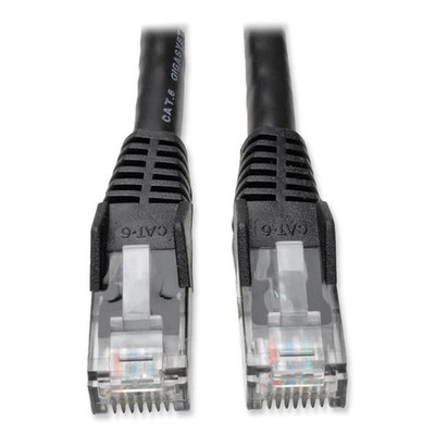 Cat6 Gigabit Snagless Molded Patch Cable, Rj45 (m/m), 14 Ft., Black
