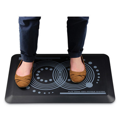 Afs-tex 2000 Anti-fatigue Mat, Rectangular, 20 X 32, Black Afs-tex 2000 Anti-fatigue Mat, Rectangular, 20 X 32, Black