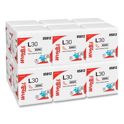 L30 Towels, Quarter Fold, 12.5 X 12, 90/polypack, 12 Polypacks/carton