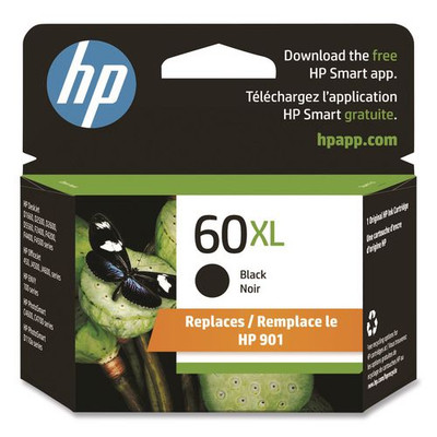 Hp 60xl, (cc641wn) High-yield Black Original Ink Cartridge