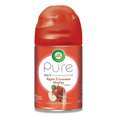 Freshmatic Ultra Spray Refill, Apple Cinnamon Medley, 5.89 Oz Aerosol Spray, 6/carton Freshmatic Ultra Spray Refill, Apple Cinnamon Medley, 5.89 Oz Aerosol Spray, 6/carton