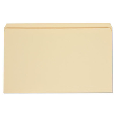 Top Tab Manila File Folders, Straight Tabs, Legal Size, 0.75" Expansion, Manila, 100/box