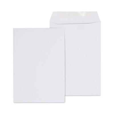 Catalog Envelope, #1 3/4, Square Flap, Gummed Closure, 6.5 X 9.5, White, 500/box