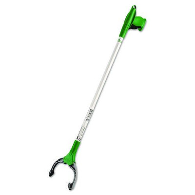 Nifty Nabber Trigger-grip Extension Arm, 32", Aluminum/green