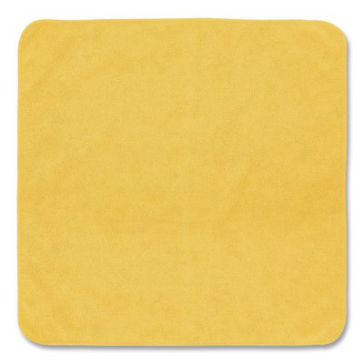 Microfiber Cleaning Cloths, 12 X 12, Yellow, 24/pack