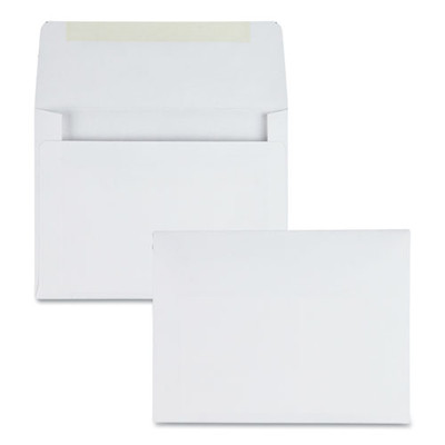 Greeting Card/invitation Envelope, A-2, Square Flap, Gummed Closure, 4.38 X 5.75, White, 500/box Greeting Card/invitation Envelope, A-2, Square Flap, Gummed Closure, 4.38 X 5.75, White, 500/box