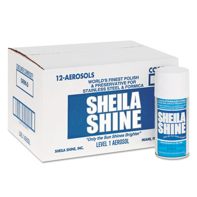 Stainless Steel Cleaner And Polish, 10 Oz Aerosol Spray, 12/carton Stainless Steel Cleaner And Polish, 10 Oz Aerosol Spray, 12/carton