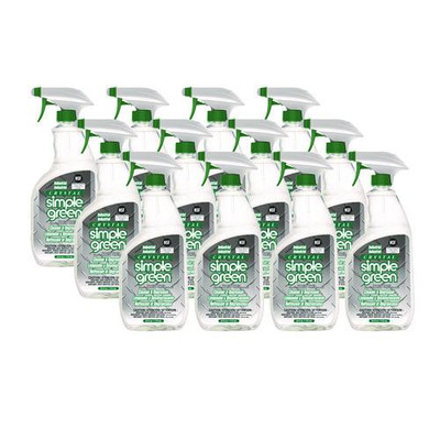 Crystal Industrial Cleaner/degreaser, 24 Oz Spray Bottle, 12/carton