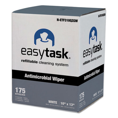 Easy Task F310 Wiper, Quarterfold, 10 X 13, Zipper Bag, 175/bag Easy Task F310 Wiper, Quarterfold, 10 X 13, Zipper Bag, 175/bag