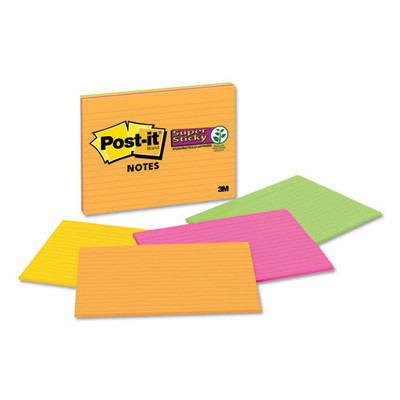 Meeting Notes In Energy Boost Collection Colors, Note Ruled, 8" X 6", 45 Sheets/pad, 4 Pads/pack Meeting Notes In Energy Boost Collection Colors, Note Ruled, 8" X 6", 45 Sheets/pad, 4 Pads/pack