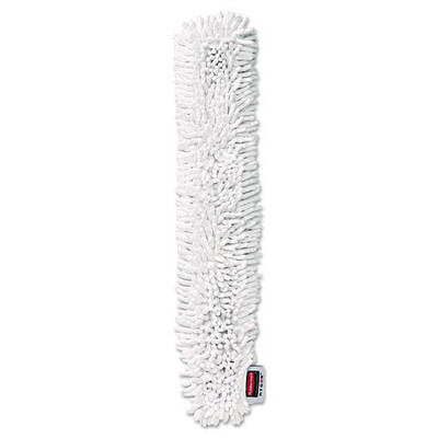 Hygen Quick-connect Microfiber Dusting Wand Sleeve, White, 6/carton
