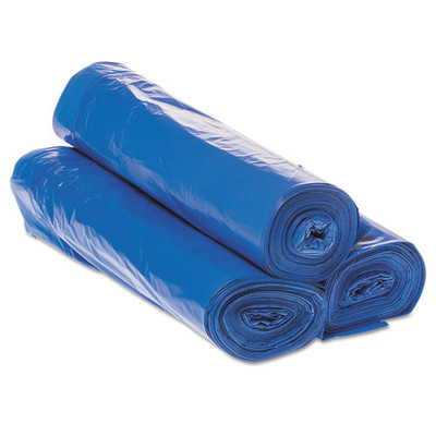 Draw-tuff Institutional Draw-tape Can Liners, 30 Gal, 1 Mil, 30.5" X 40", Blue, 200/carton Draw-tuff Institutional Draw-tape Can Liners, 30 Gal, 1 Mil, 30.5" X 40", Blue, 200/carton
