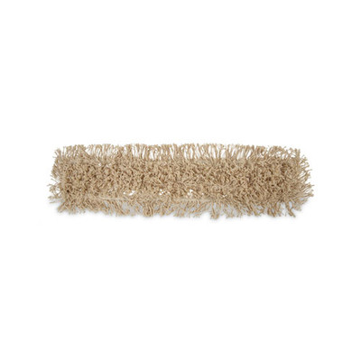 Industrial Dust Mop Head, Hygrade Cotton, 36w X 5d, White