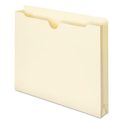 Manila File Jackets, 2-ply Straight Tab, Letter Size, Manila, 50/box - VISSMD75540