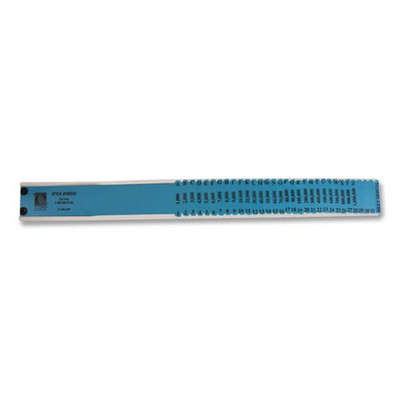 Plastic Indexed Sorter, 32 Dividers, Alpha/numeric/dates, Letter-size, Blue Frame