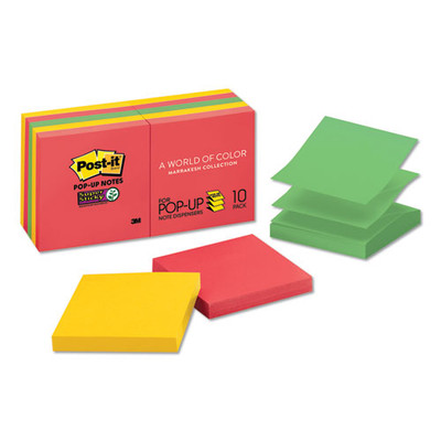 Pop-up 3 X 3 Note Refill, 3" X 3", Playful Primaries Collection Colors, 90 Sheets/pad, 10 Pads/pack Pop-up 3 X 3 Note Refill, 3" X 3", Playful Primaries Collection Colors, 90 Sheets/pad, 10 Pads/pack