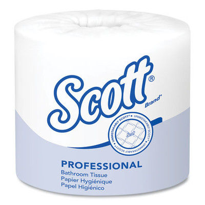 Essential Standard Roll Bathroom Tissue For Business, Septic Safe, 1-ply, White, 1210 Sheets/roll, 80 Rolls/carton
