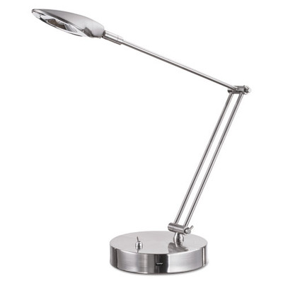 Adjustable Led Task Lamp With Usb Port, 11"w X 6.25"d X 26"h, Brushed Nickel Adjustable Led Task Lamp With Usb Port, 11"w X 6.25"d X 26"h, Brushed Nickel