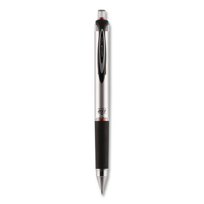 207 Impact Gel Pen, Retractable, Bold 1 Mm, Red Ink, Black/red Barrel