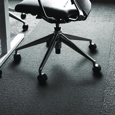 Cleartex Ultimat Xxl Polycarb Square Office Mat For Carpets, 59 X 79, Clear