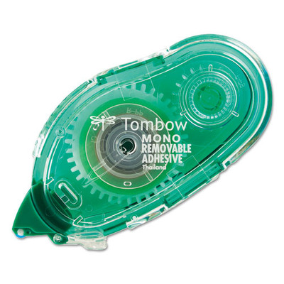 Mono Removable Adhesive Applicator, 0.33" X 39.33 Ft, Dries Light Green Mono Removable Adhesive Applicator, 0.33" X 39.33 Ft, Dries Light Green