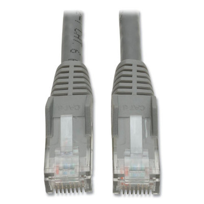 Cat6 Gigabit Snagless Molded Patch Cable, Rj45 (m/m), 50 Ft., Gray
