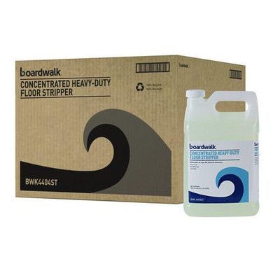Concentrated Heavy-duty Floor Stripper, 1 Gal Bottle, 4/carton