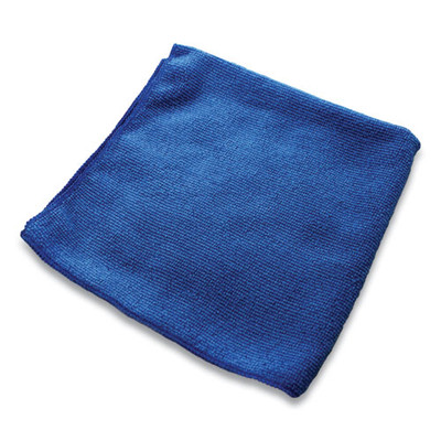 Lightweight Microfiber Cloths, 16 X 16, Blue, 240/carton Lightweight Microfiber Cloths, 16 X 16, Blue, 240/carton