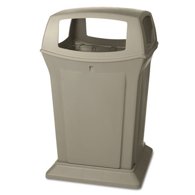 Ranger Fire-safe Container, Square, Structural Foam, 45 Gal, Beige - VISRCP917388BEI Ranger Fire-safe Container, Square, Structural Foam, 45 Gal, Beige - VISRCP917388BEI