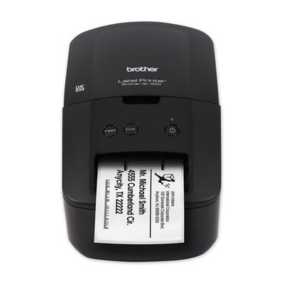 Ql-600 Economic Desktop Label Printer, 44 Labels/min Print Speed, 5.1 X 8.8 X 6.1