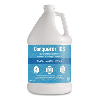 Conqueror 103 Odor Counteractant Concentrate, Mango, 1 Gal Bottle, 4/carton