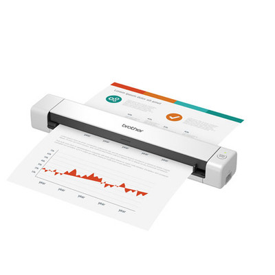 Ds-640 Compact Mobile Document Scanner, 600 Dpi Optical Resolution, 1-sheet Auto Document Feeder