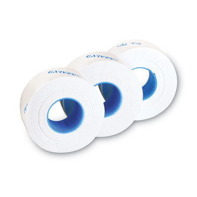 Pricemarker Labels, 0.44 X 0.81, White, 1,200/roll, 3 Rolls/box