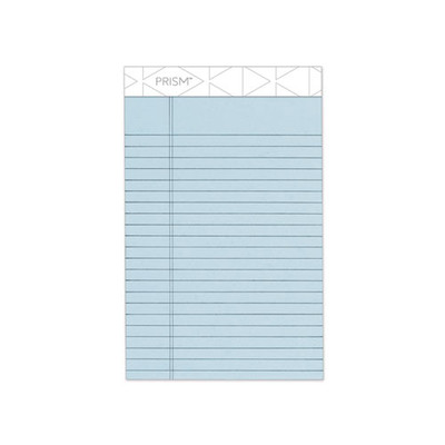 Prism + Colored Writing Pads, Narrow Rule, 50 Pastel Blue 5 X 8 Sheets, 12/pack Prism + Colored Writing Pads, Narrow Rule, 50 Pastel Blue 5 X 8 Sheets, 12/pack