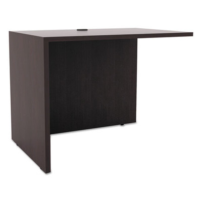 Alera Valencia Series Reversible Return/bridge Shell, 35w X 23 5/8d X 29 1/2h, Espresso Alera Valencia Series Reversible Return/bridge Shell, 35w X 23 5/8d X 29 1/2h, Espresso