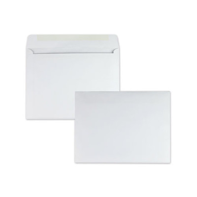 Open-side Booklet Envelope, #13 1/2, Cheese Blade Flap, Gummed Closure, 10 X 13, White, 100/box Open-side Booklet Envelope, #13 1/2, Cheese Blade Flap, Gummed Closure, 10 X 13, White, 100/box