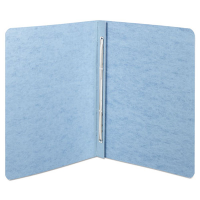 Presstex Report Cover With Tyvek Reinforced Hinge, Top Bound, Two-piece Prong Fastener, 2" Capacity, 8.5 X 11, Light Blue