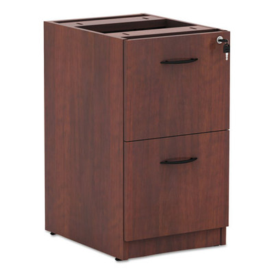 Alera Valencia Series Full Pedestal File, Left/right, 2 Legal/letter-size File Drawers, Medium Cherry, 15.63" X 20.5" X 28.5" Alera Valencia Series Full Pedestal File, Left/right, 2 Legal/letter-size File Drawers, Medium Cherry, 15.63" X 20.5" X 28.5"