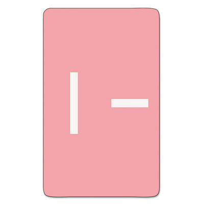 Alphaz Color-coded Second Letter Alphabetical Labels, I, 1 X 1.63, Pink, 10/sheet, 10 Sheets/pack Alphaz Color-coded Second Letter Alphabetical Labels, I, 1 X 1.63, Pink, 10/sheet, 10 Sheets/pack