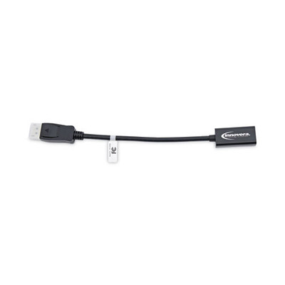 Display Port-hdmi Adapter, Display Port; Hdmi, 0.65 Ft, Black