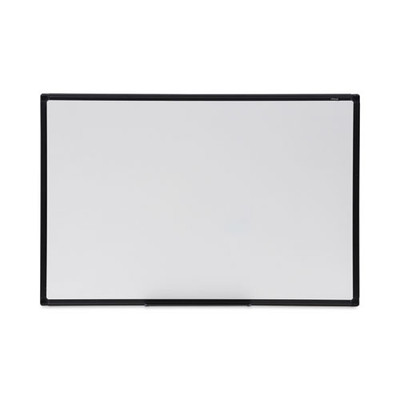 Dry Erase Board, Melamine, 36 X 24, Black Frame