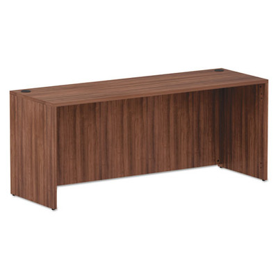 Alera Valencia Series Credenza Shell, 70.88w X 23.63d X 29.5h, Modern Walnut Alera Valencia Series Credenza Shell, 70.88w X 23.63d X 29.5h, Modern Walnut