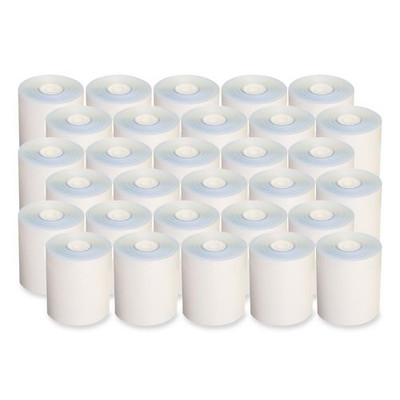 No Carbon Register Rolls, 3" X 90 Ft, White/yellow, 30/carton