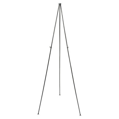 Full Size Instant Easel, 62-3/8" Maximum Height, Steel, Black